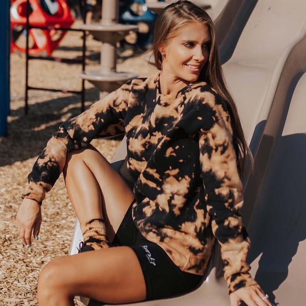 Jenna Compono MTV Beezly Tie Dye Sweatshirt